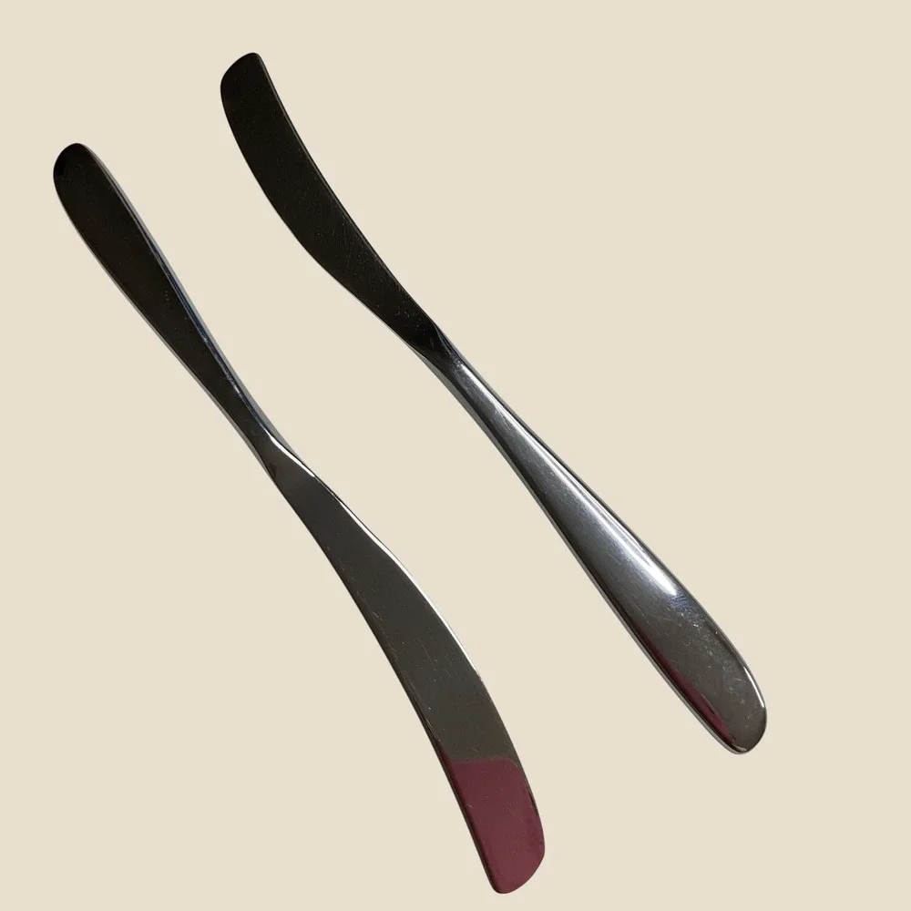 Studio William Olive Hazel Cutlery 2 pcs Dinner Knifes Stainless
